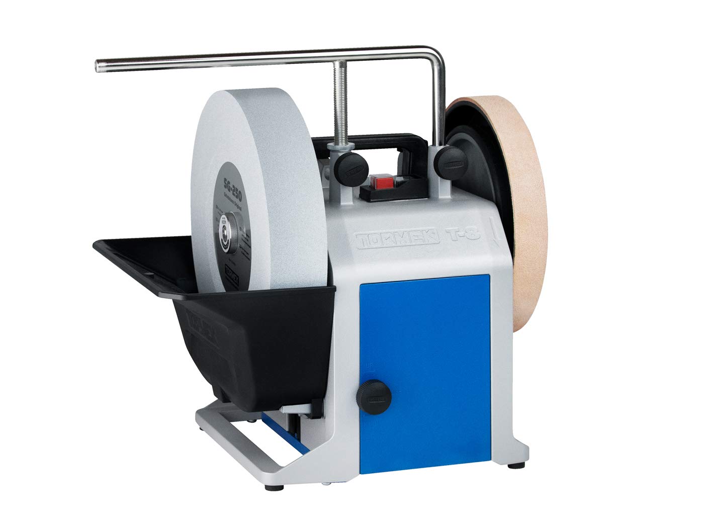 Tormek T-8 Original – Water Cooled Sharpening System for Edge Tools – US Version – English Handbook