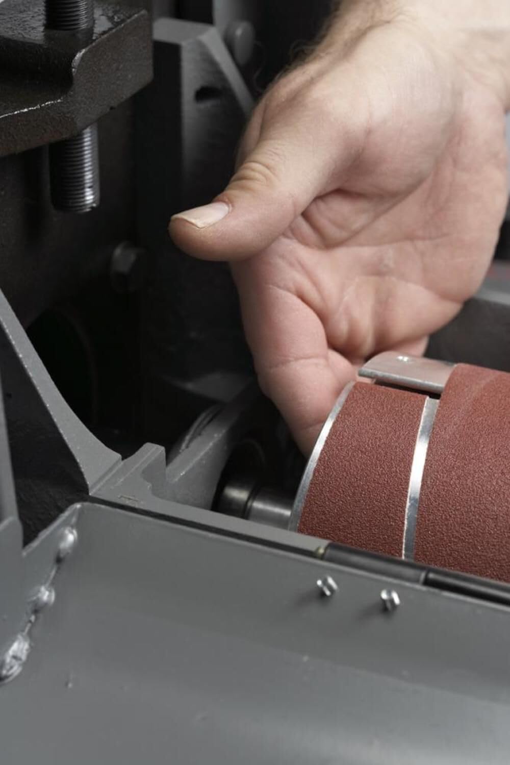 SUPERMAX TOOLS Drum Sander with Flatness Guarantee, Intellisand Technology and Patented Abrasive Attachment System. Model 19-38 (SUPMX-71938-D)